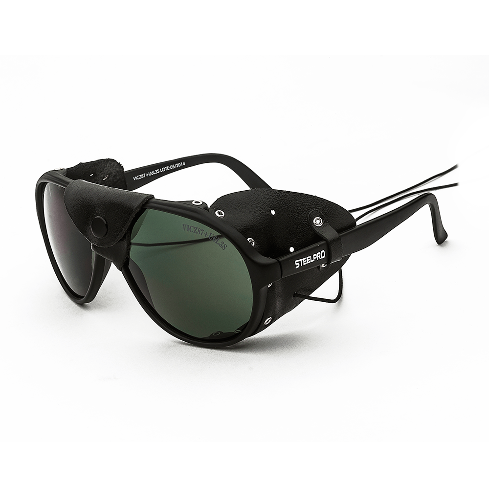 lentes de sol con cuero lateral