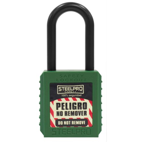 STEEL PRO Juego de Candados de Seguridad llaves Maestra y Diferente -  Candados con Mecanismo de Bloqueo - 28K824